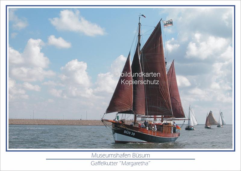 0917  Büsum MARGARETHA mit Segelschiffen.jpg